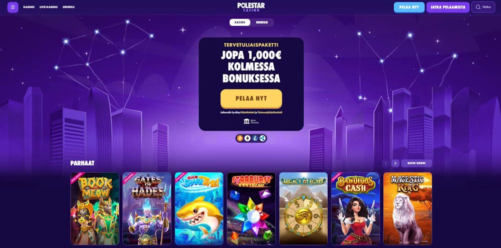 polestar casino etusivu