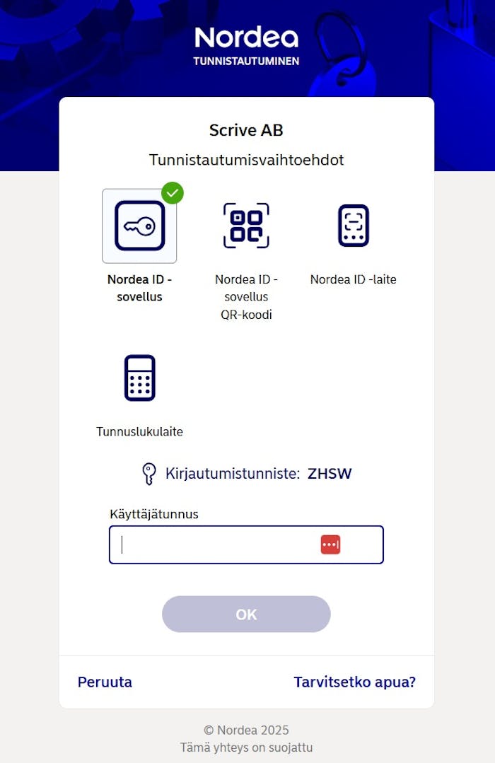 Polestar Casinolla pikatalletus onnistuu esimerkiksi Nordean verkkopankissa.