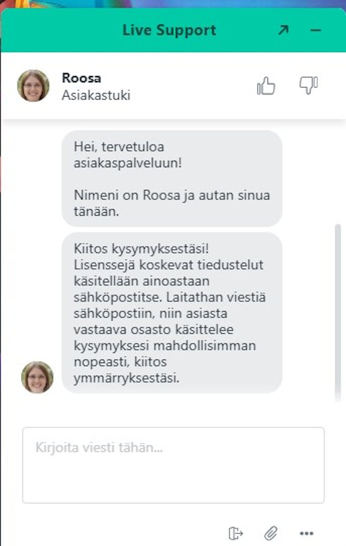 Power Up kasinon asiakastuen vastaus lisenssikysymykseen.