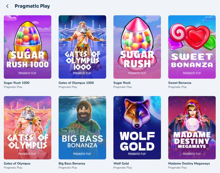 Pragmatic Playn pelejä nettikasinon peliaulassa