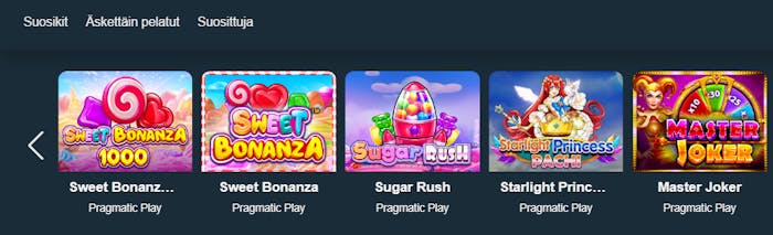 PrimeBetzin valikoimista löytyy suomipelaajan suosikit ja kattava live casino!