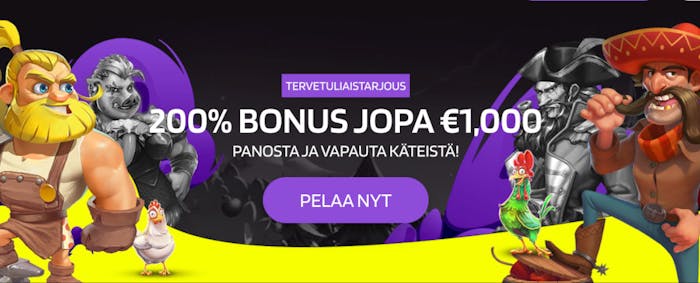 Prontobet Casinon tervetuliaistarjous