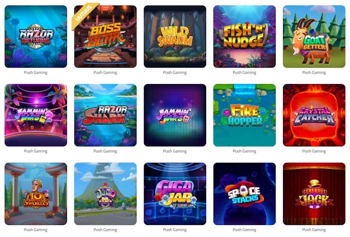 Push Gaming Kolikkopelit