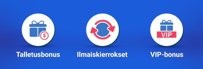 Eri reload bonus vaihtoehtoja nettikasinolla