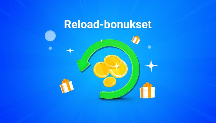 Kuva kuvastaa, miten reload bonukset nettikasinoilla palauttavat rahaa pelaajille