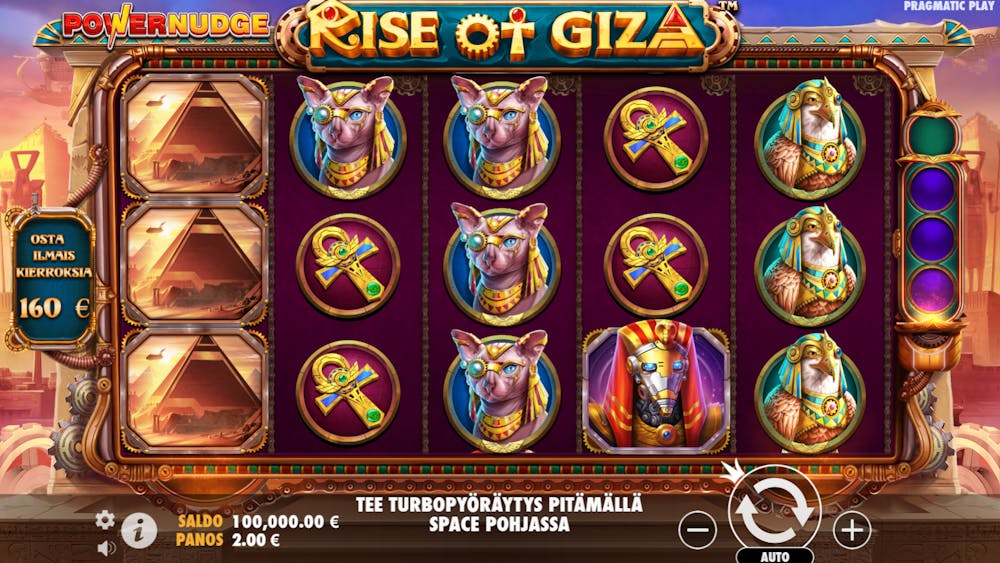 Rise of Giza: Tiedot ja yksityiskohdat logo