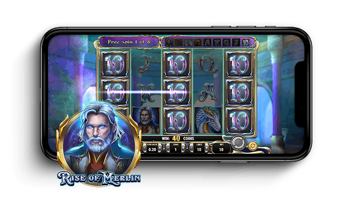 Rise of Merlin tuo fantasiamaailman myös puhelimen kautta.
