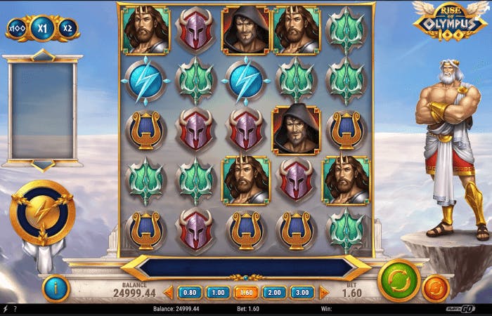 Rise of Olympus 100: Arvostelu, tiedot ja yksityiskohdat logo