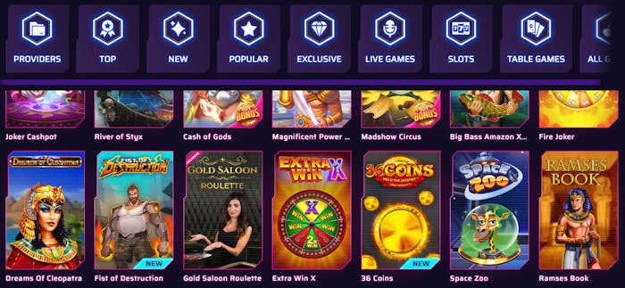 Roby Casinolta löydät niin pöytäpelit, live casino pelit kuin perinteiset slotitkin.