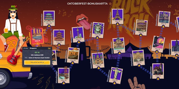Rolling Slots casinon bonuskartalla lunastetaan p?ivitt?isi? bonuksia talletusta vastaan.