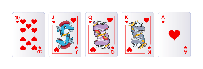 Kuningasvärisuora pokerissa