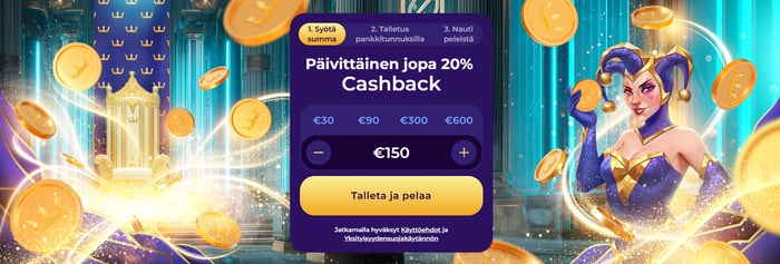 Ruhtinas ei tarjoile ruhtinaallista bonusta.