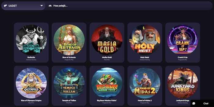 Saletilla odottaa monet hauskat pelit