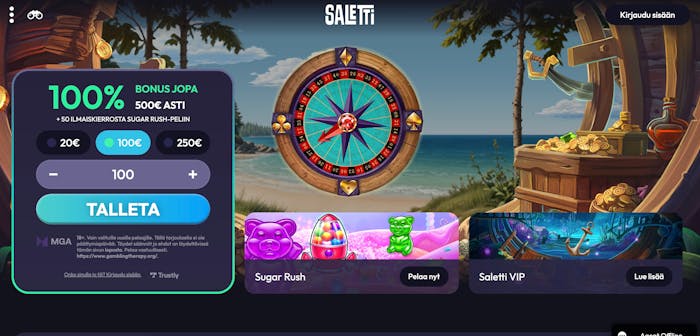 Saletti Kasinon etusivu