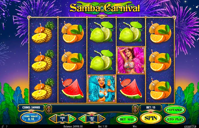 Samba Carnival: Tiedot ja yksityiskohdat logo