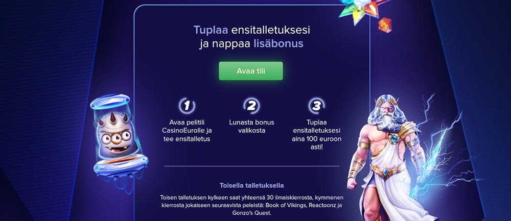 Casinoeuro Bonus