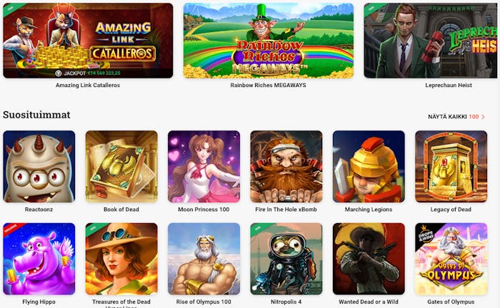 LeoVegas kokemuksia kolikkopeleistä