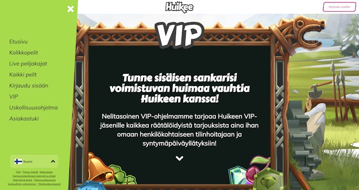 Huikee Casinon VIP Ohjelma