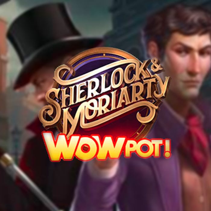 Sherlock and Moriarty WowPot!: Tiedot ja yksityiskohdat logo