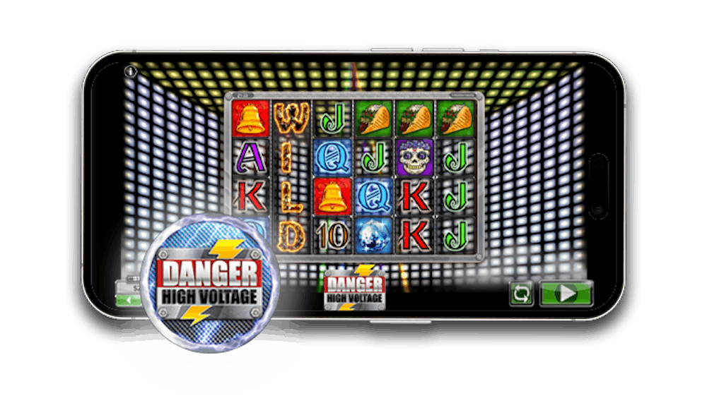 Vaara odottaa myös puhelimella Danger High Voltage pelissä