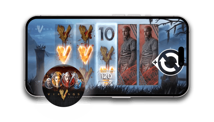 Vikings peli viihdyttää myös puhelimella