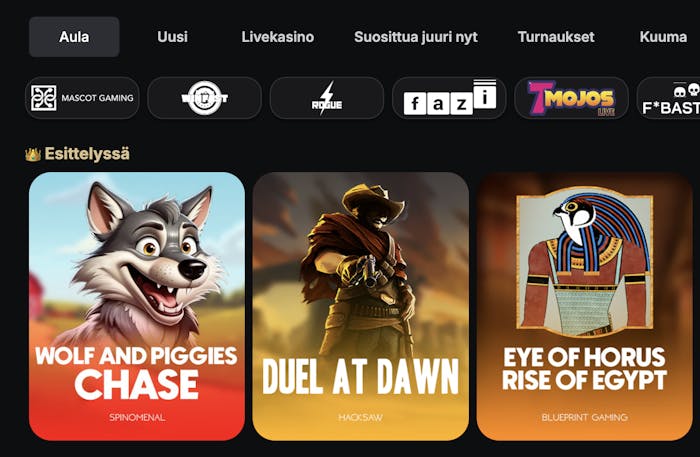Slots Don kolikkopelit tarjoavat suosittuja uusia vaihtoehtoja