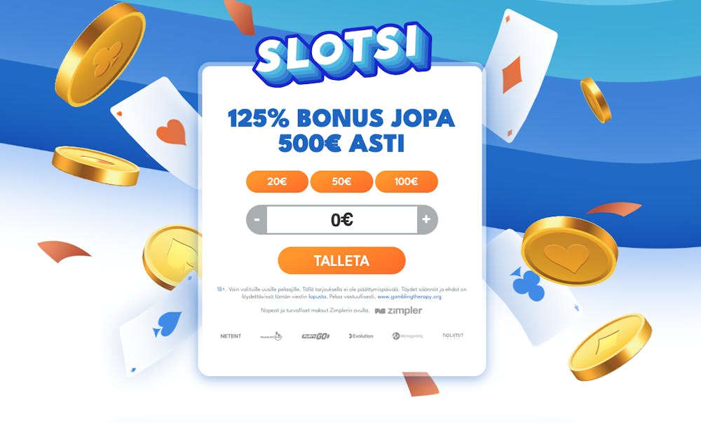 Slotsi tervetulobonus