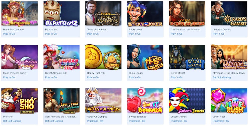 SlotsMillion Casino online-pelit