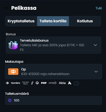 Snatch Casino talletus suomalaisilla verkkopankeillaja tervetulobonuksen valinta