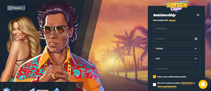 snatchcasinon login