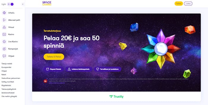 space casino Etusivu
