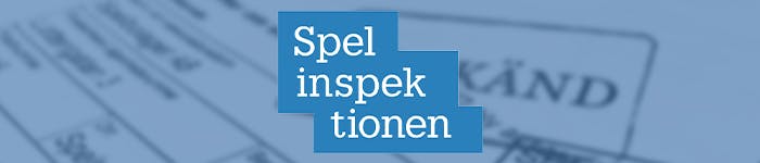 Spelinspektionen pelilisenssi