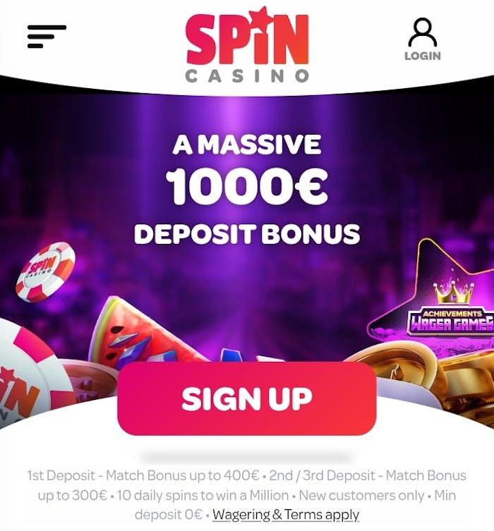SpinCasino bonus