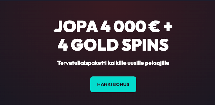 Spin Fever tervetuliaisbonus