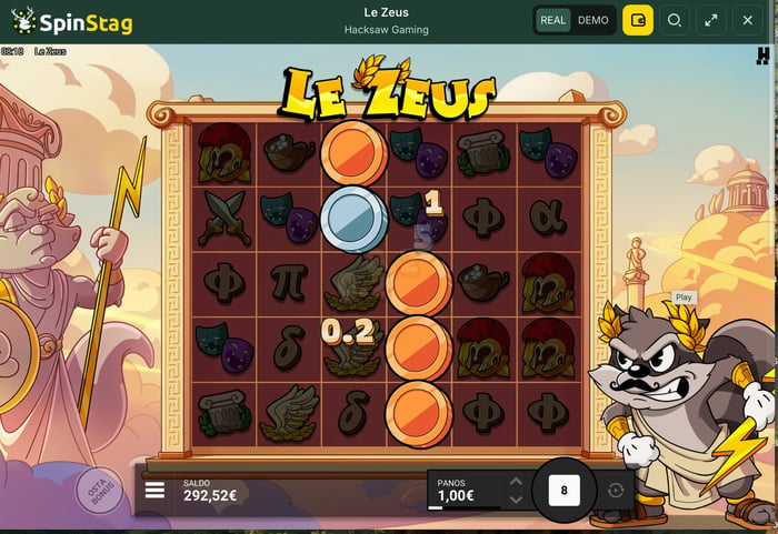 Le Zeus peruspelin voitto