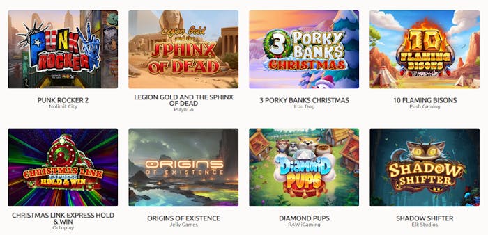 Spinsala-kasinolla videoslottien ystäviä hellitään.