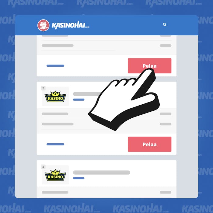 Katso suomalaiset nettikasinot Kasinohain listalta