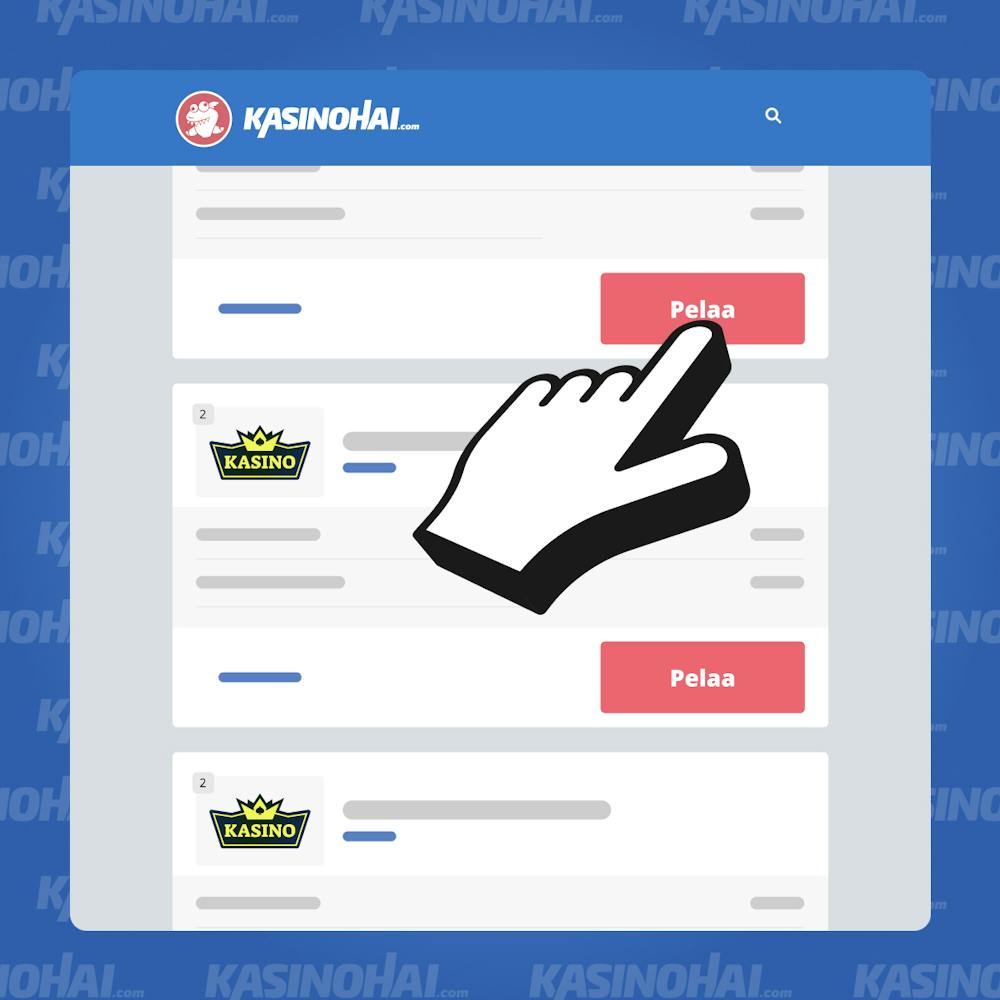 Katso suomalaiset nettikasinot Kasinohain listalta