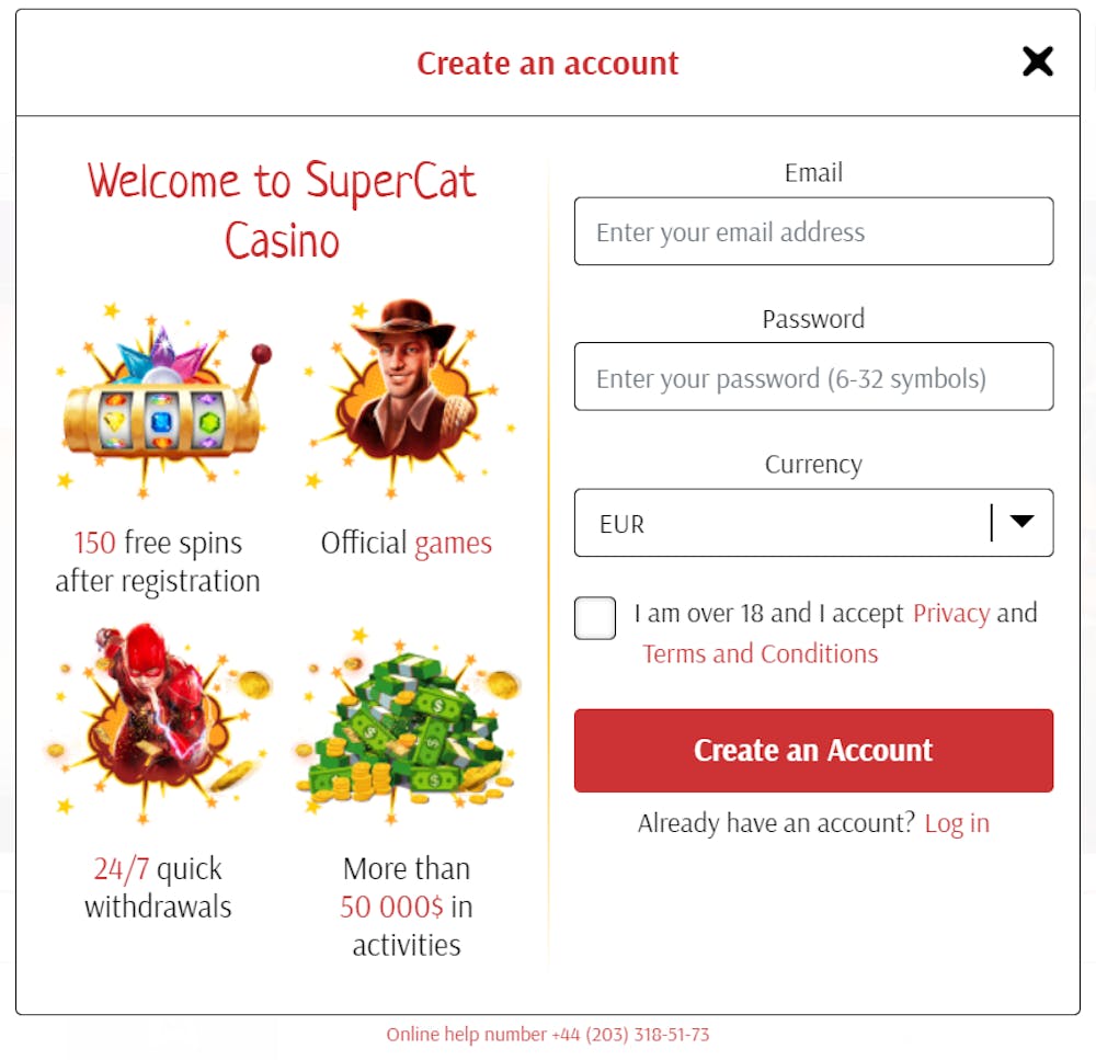 supercatin login