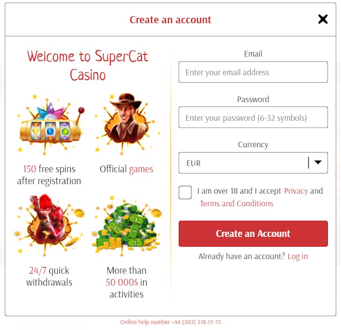 supercatin login