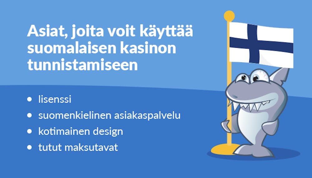 Mistä parhaat suomalaiset kasinot tunnistaa