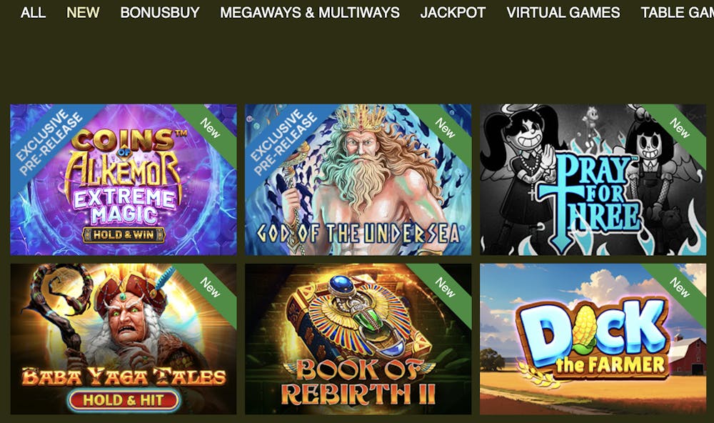 Voit löytää uusimmat hauskat pelit Thor Casinolta