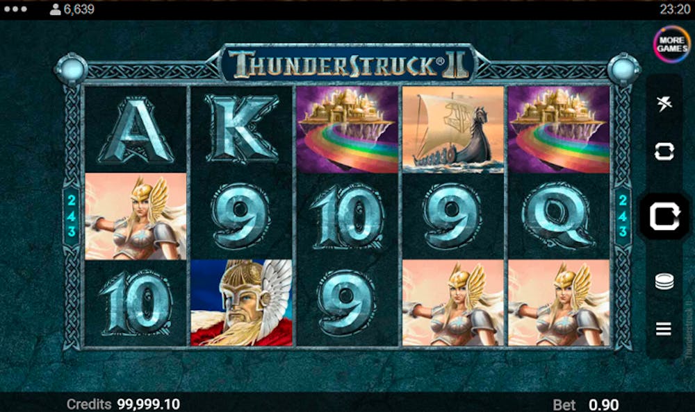 Thunderstruck 2: Tiedot ja yksityiskohdat logo