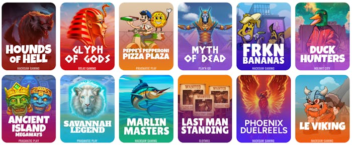 Tuohen pelivalikoimasta löytyy pelejä nettiarvoista pokeripöytiin.