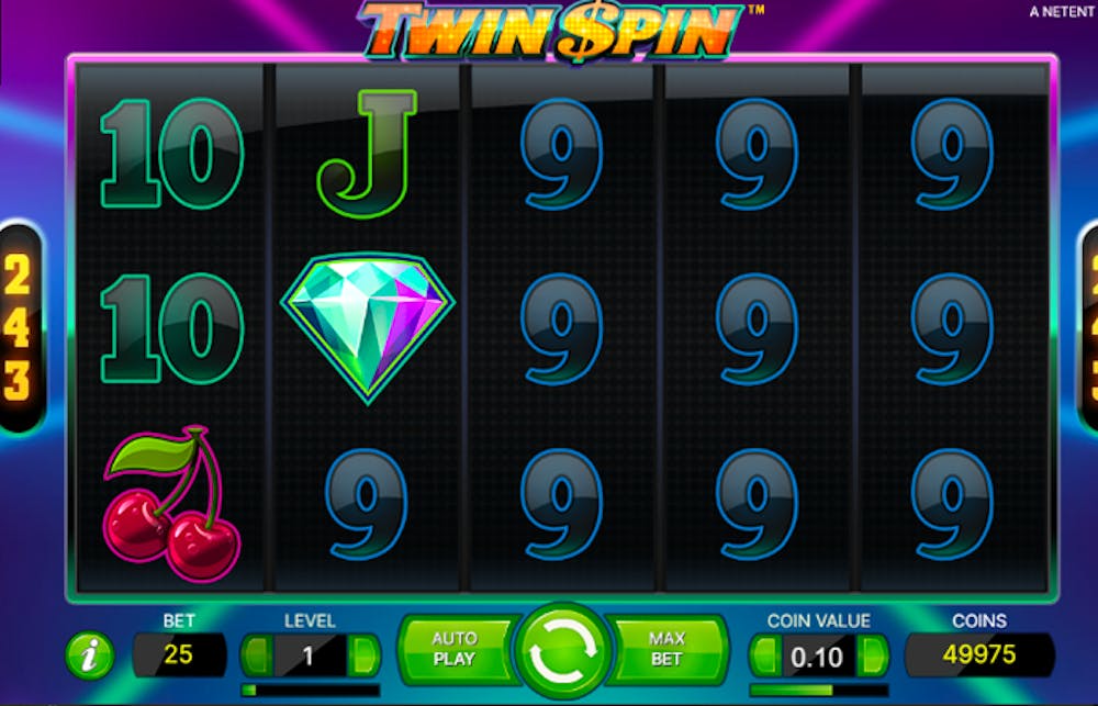 Twin Spin Deluxe: Tiedot ja yksityiskohdat logo