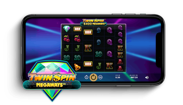 Twinspin Megaways puhelimessa