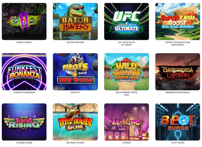 Vauhti Casinolta löydät parhaat kolikkopelit