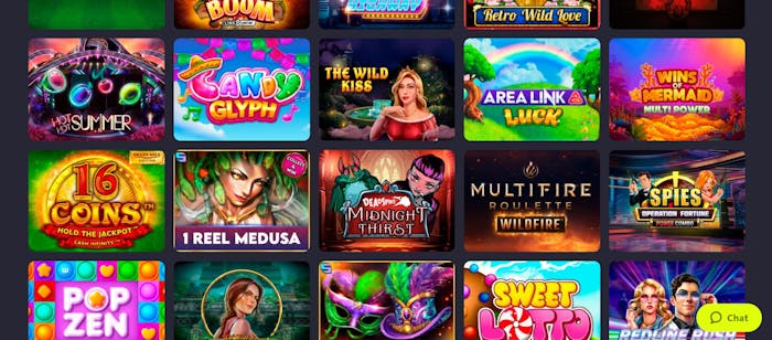 vegascoinin pelivalikoima