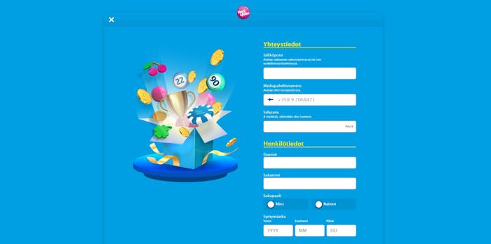 vera john casino Ilmoittautumisikkuna