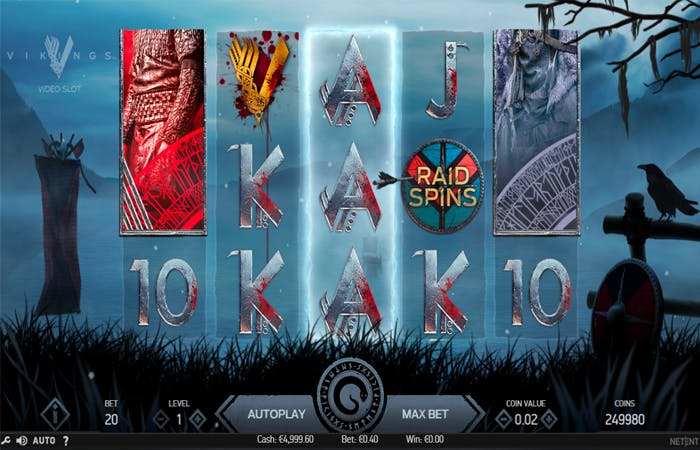 Vikings: Arvostelu, tiedot ja yksityiskohdat logo